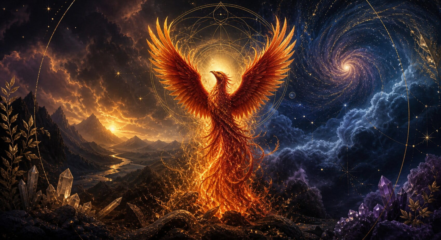 El renacer del Fénix: Alquimia entre la tierra y el cielo